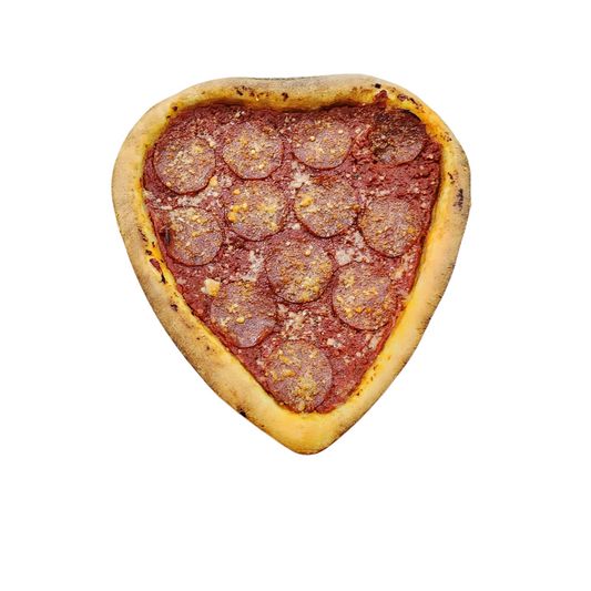Valentine Pepperoni Deep Dish Pizza